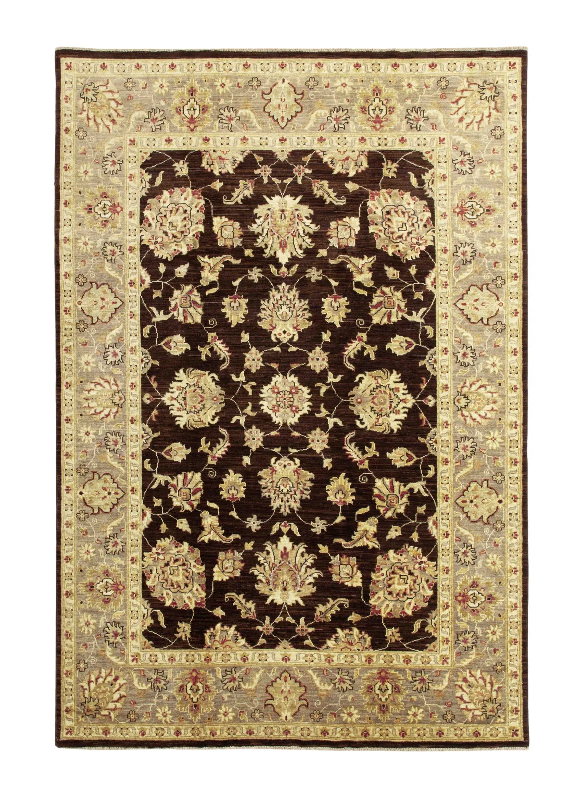 Gilded Harmony - Hand-Woven Rug - SRK1014