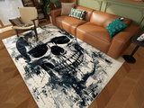 Faded Skull - Washable Rug - HLW008