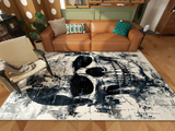 Faded Skull - Washable Rug - HLW008