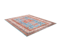 Vintage Elegance - Hand-Woven Rug - SRK1016