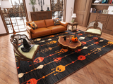 Skull Lanterns - Washable Rug - HLW005