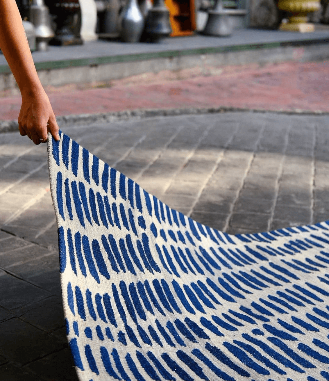 Handwoven rug: "365 DAYS", by Zeynep Adil TheKeep