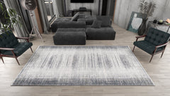 Monochrome Marvel Distressed Rug - M545A