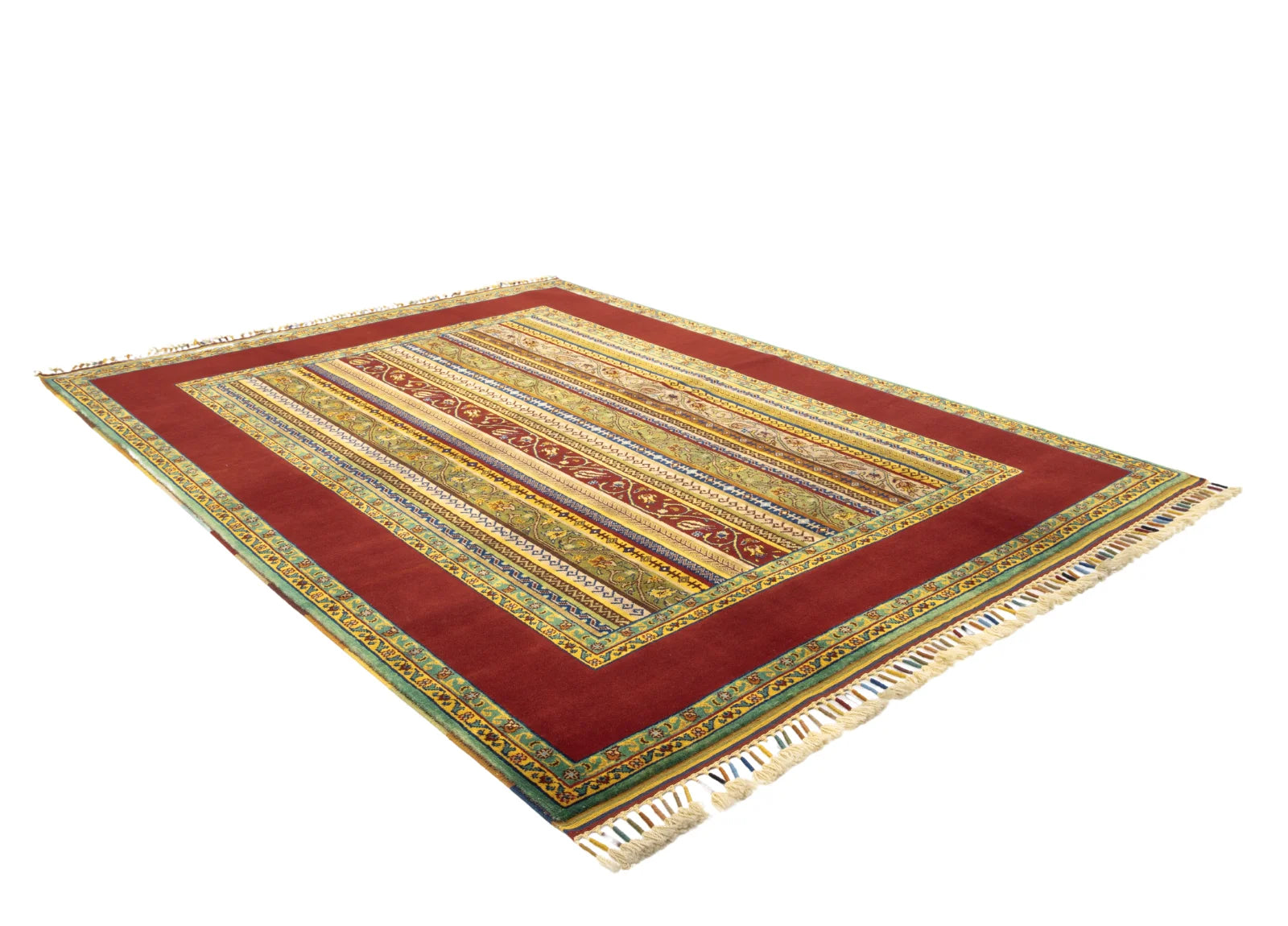 Regal Heritage - Hand-Woven Rug - SRK1013