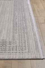 Pearly Whispers Bordered Rug - M504A