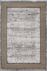 Timeless Remix Bordered Rug - Beige - MT187