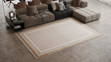 Radiant Edges Bordered Rug - Amber - M542G