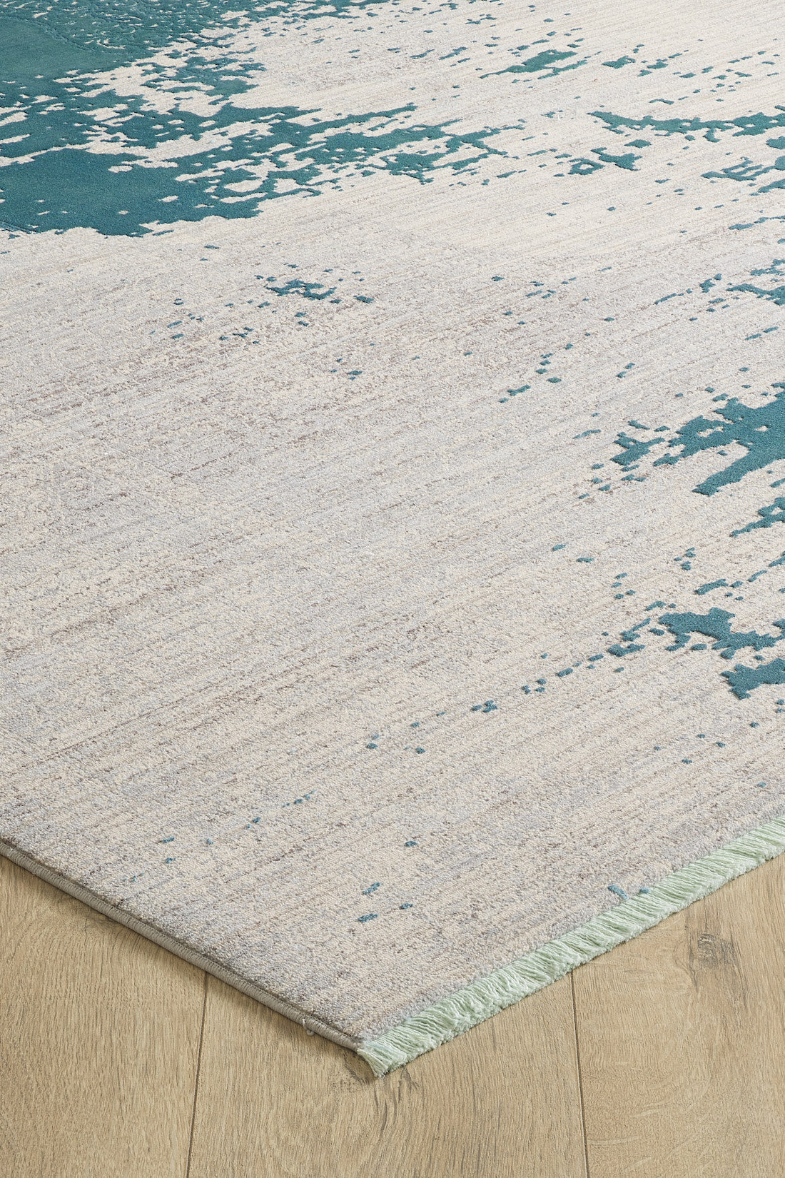 Whispering Mist Modern Rug - Blue - HRD001