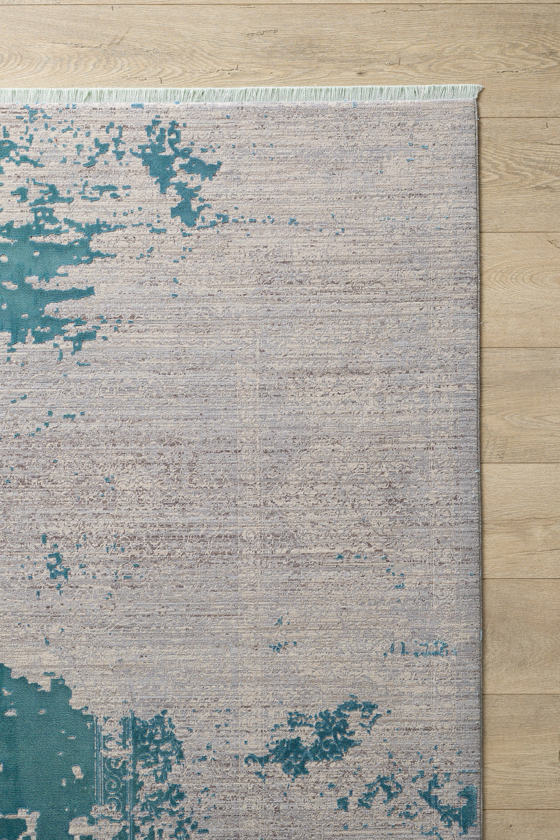 Whispering Mist Modern Rug - Blue - HRD001