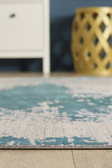 Whispering Mist Modern Rug - Blue - HRD001