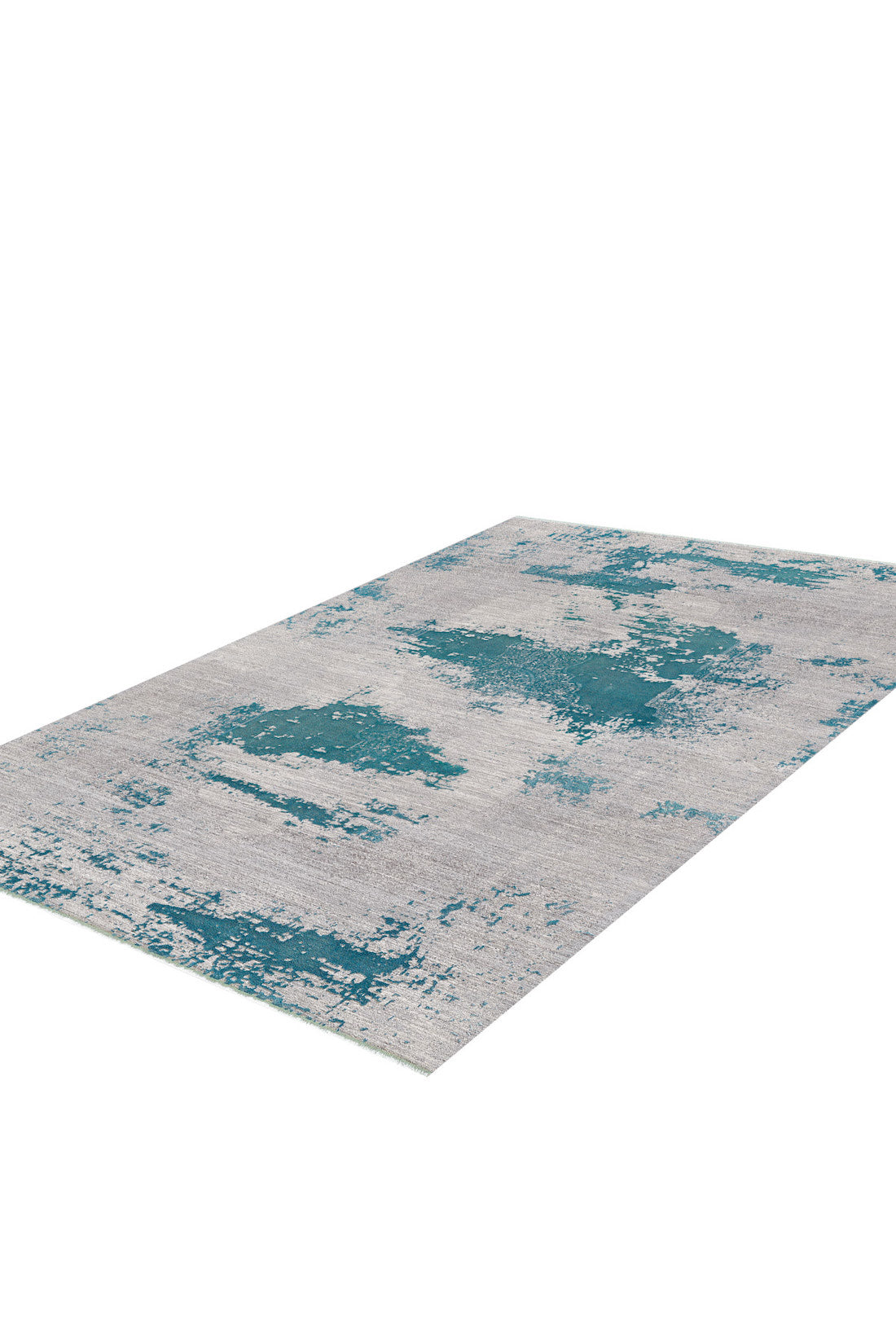 Whispering Mist Modern Rug - Blue - HRD001