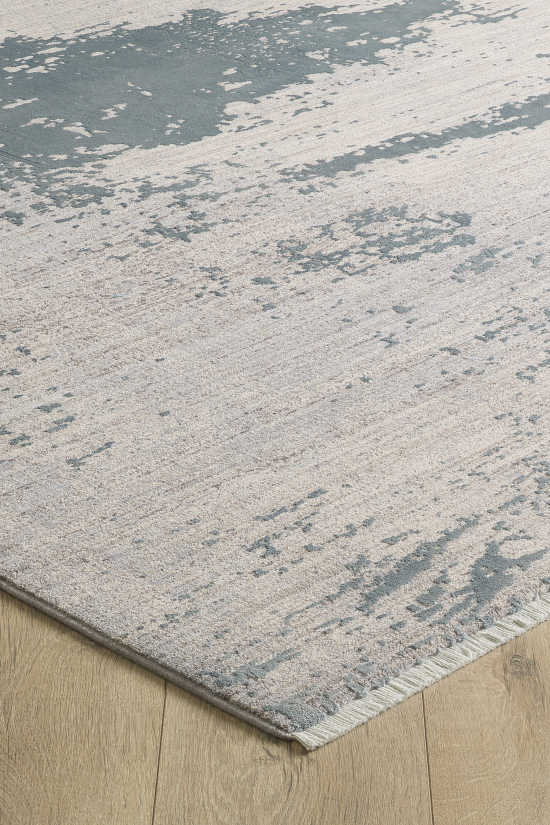 Whispering Mist Modern Rug - Silver - HRD002