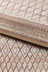 Boho Sonnenuntergang Gitter Teppich - HRD004