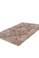 Dominant Lineage Moderner Teppich - Mandarine - HRD007
