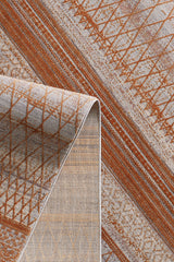 Tangerine Dream Trellis Rug - HRD008