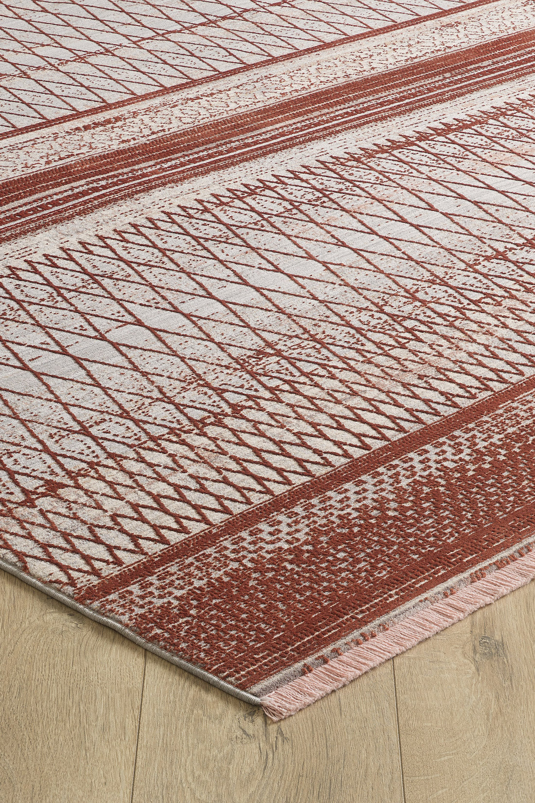 Vibrant Bohemian Trellis Rug - HRD009