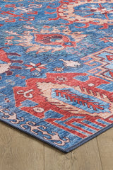 Kaleidos Authentic Blue Washable Rug - LCC3028