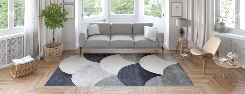 Vivian Modern Washable Area Rug - MDJ010