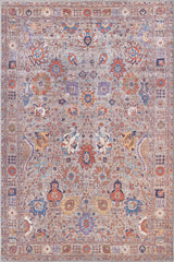 Velorio Floral Washable Rug - LCC3006 (Custom Size)