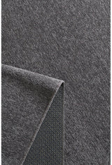 Velvet Touch Dark Gray Area Rug - PST005