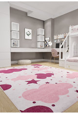 Cloudy Daydream - Machine-Washable Rug JRC007