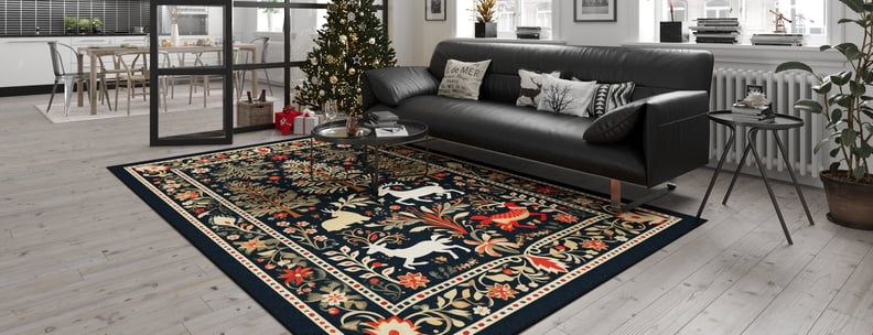 Holiday Heart Washable Area Rug - MDJ001 (Outlet) US