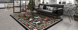 Holiday Heart Washable Area Rug - MDJ001 (Outlet) US