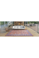 Aurelius Coral Washable Rug - LCC3005 (Outlet) UK