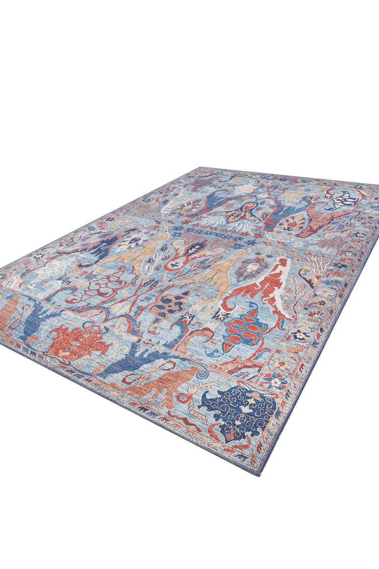 Celestia Blue Washable Rug - LCC3004