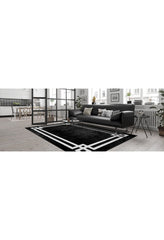 Subtle Border - Washable Rug - JR597 (Outlet) UK