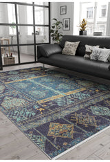 Blossoming Bazaar - Washable Rug - JR1862 (Custom Size)