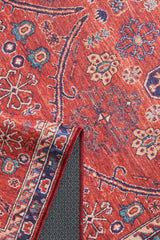 Rhapsody Authentic Red Washable Rug - LCC3033 (Outlet) US