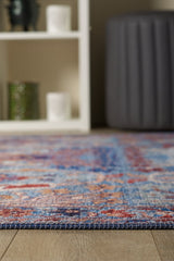 Celestia Blue Washable Rug - LCC3004