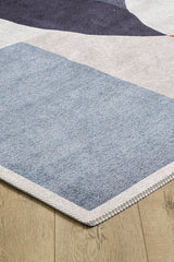 Geometric Zen Modern Washable Rug - MDJ002