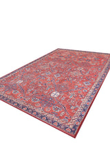 Rhapsody Authentic Red Washable Rug - LCC3033 (Outlet)