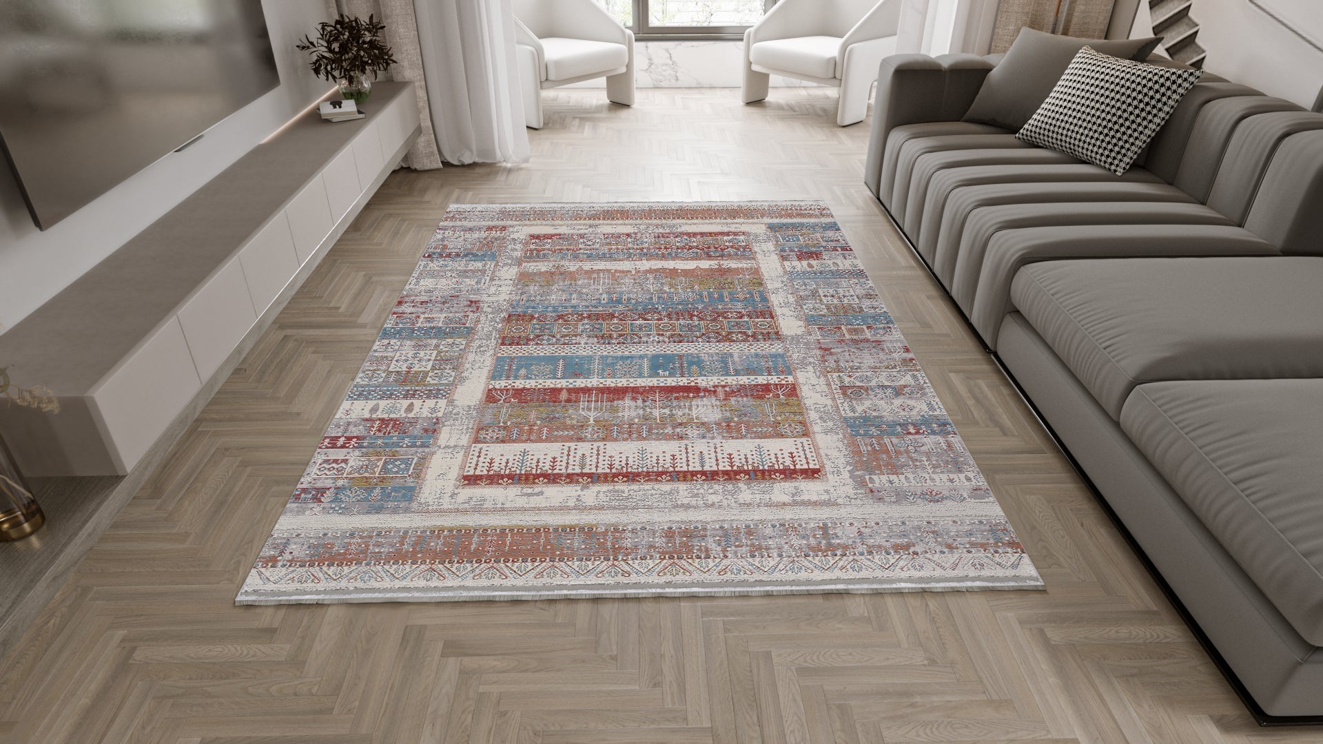 Vibrant Nomadica Premium Rug - M366C