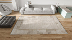 GridWave Tan Premium Rug - M426G