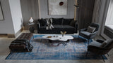 Hidden Treasures Turkish Rug - Azure - 2223B