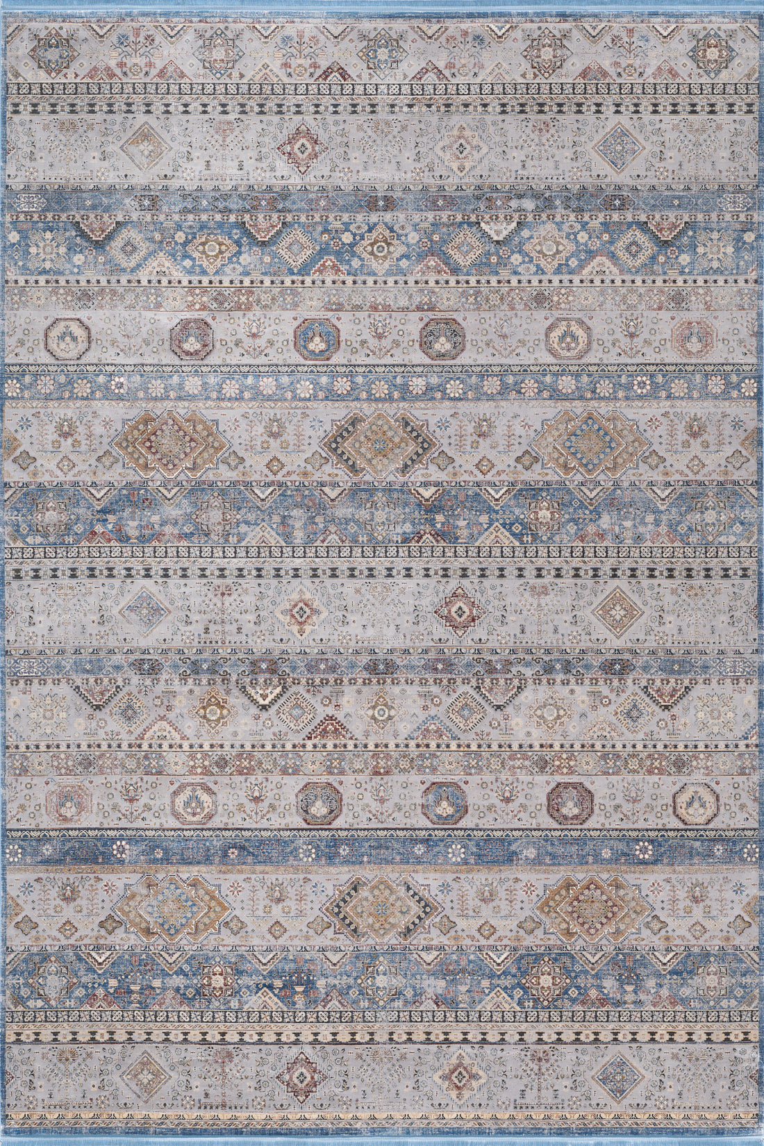 Bohemian Tracery Rug - Grey - 2221C