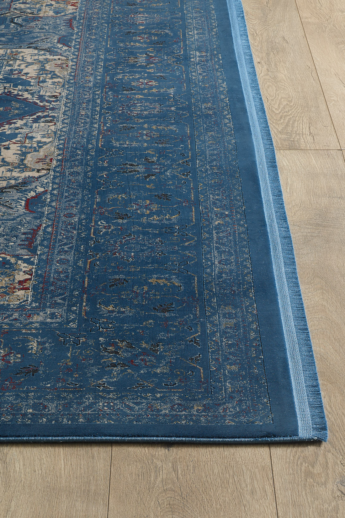 Ethereal Garden Medallion Teppich - Blau - 2222B