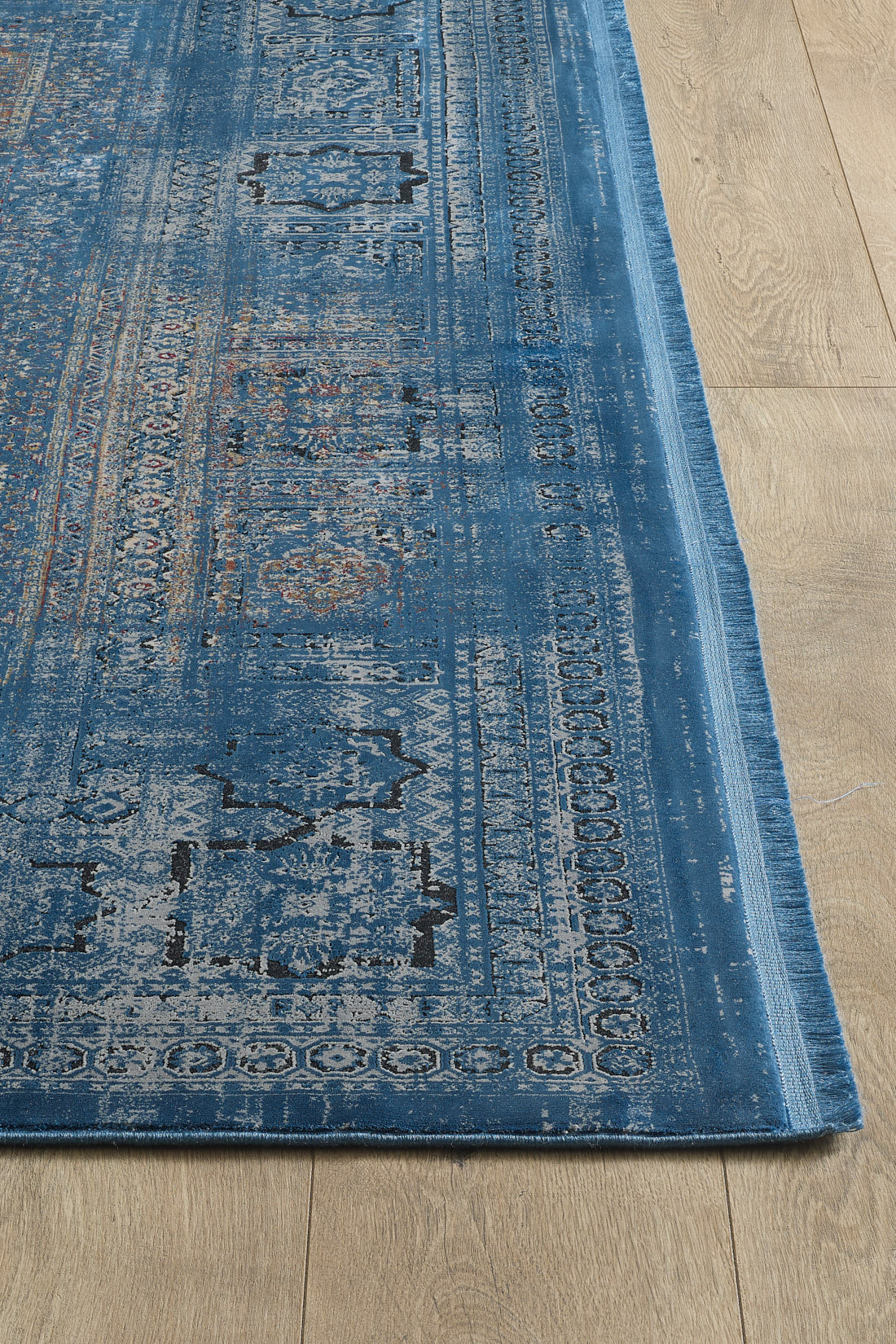 Hidden Treasures Turkish Rug - Azure - 2223B