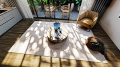 Moderner Teppich mit Bordüre Vanilla Dream – EW2742