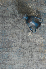 Abstrakter Teppich „Wisp of Neutrality“ – Grau – EW26824