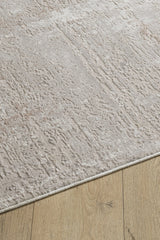 Natural Beige Canvas Abstract Rug - NV003