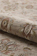 Timeless Petals Oushak Rug - Sand - M621N