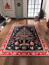 Fir Wonderland Washable Area Rug - MDJ018