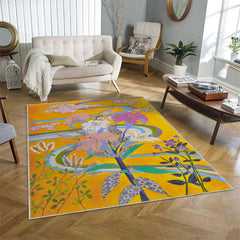 Yayoi Filipski x Justrug - Lilies - Washable Rug - YF001