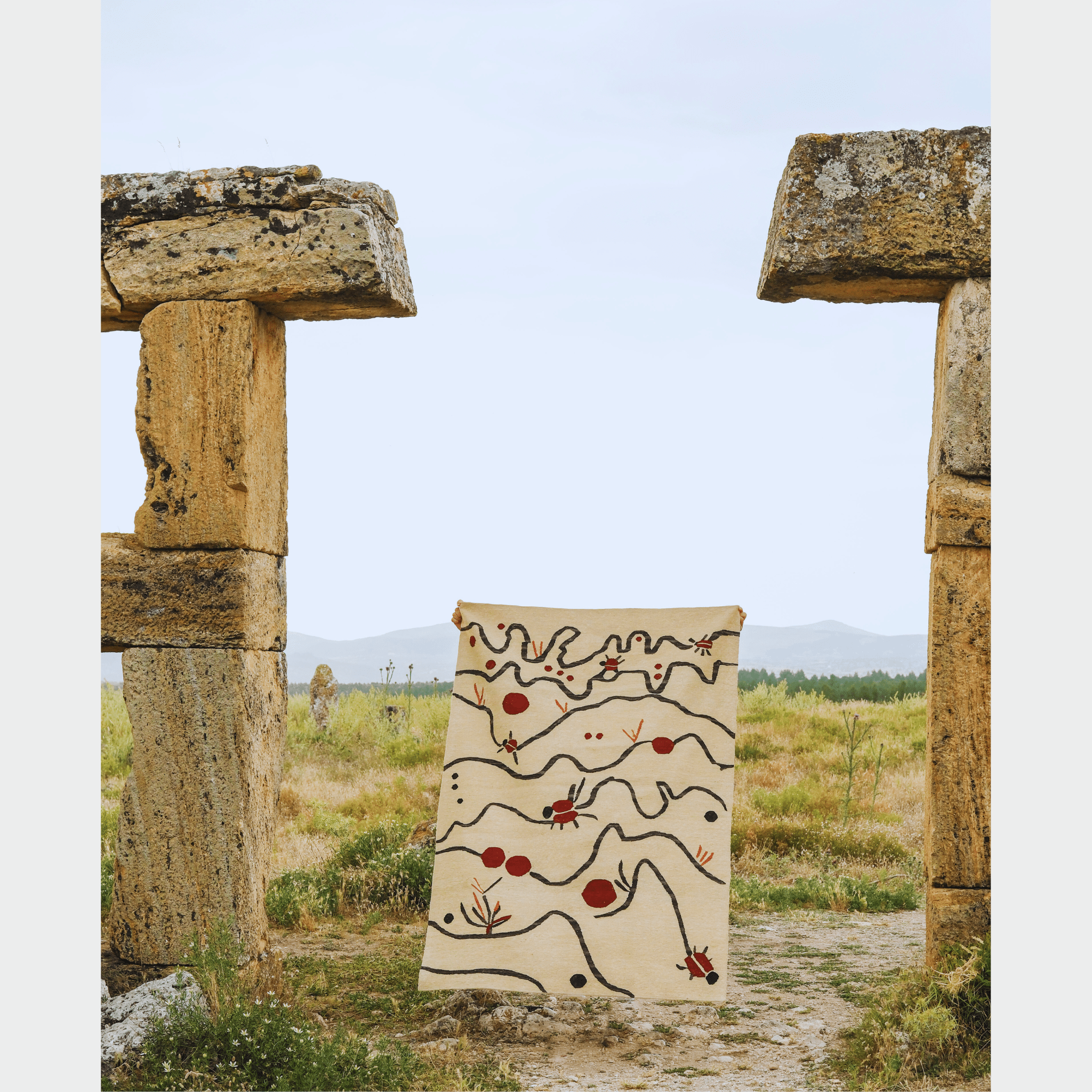 "Fortuneteller" by Bilge Kalfa, Handwoven Wool Rug - TheKeep GlobalHandwoven rug