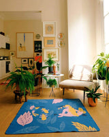 Vegan rug (Double-sided): "SPIRIT ANIMAL", by Joanna Winograd TheKeep