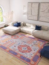 The Village Authentic Colorful Washable Rug - LCC3012 (Custom Size)